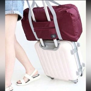 Burgundy Travel Bag
